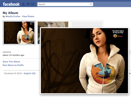 Facebook Screenshot